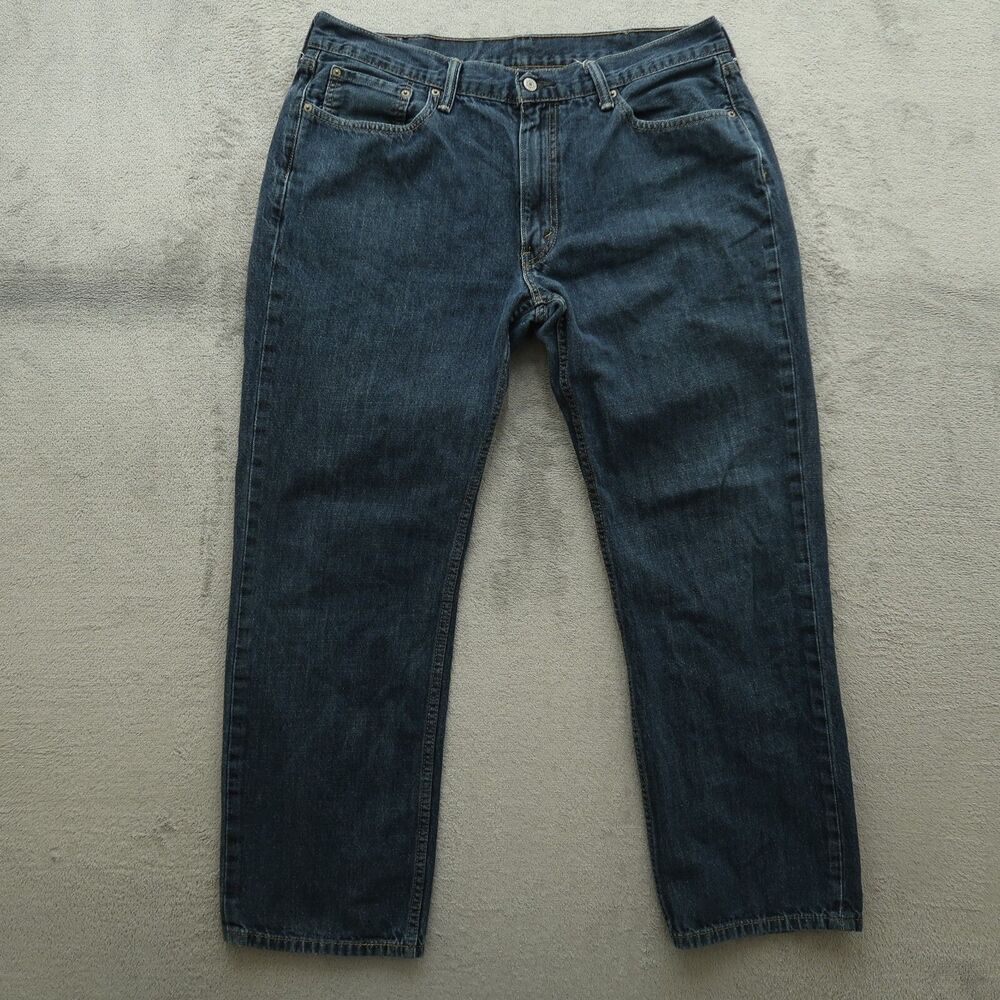 Levi's 514 Jeans Mens Size 38x32 (36x30 Actual) Blue Classic Straight Denim